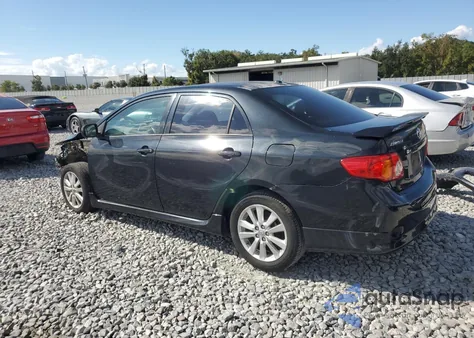 2010 Toyota Corolla Base from USA, damaged, VIN 2T1BU4EE4AC448614